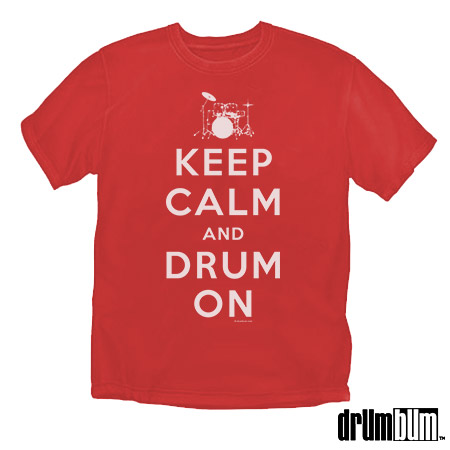 Keep Calm Drum T-shirt